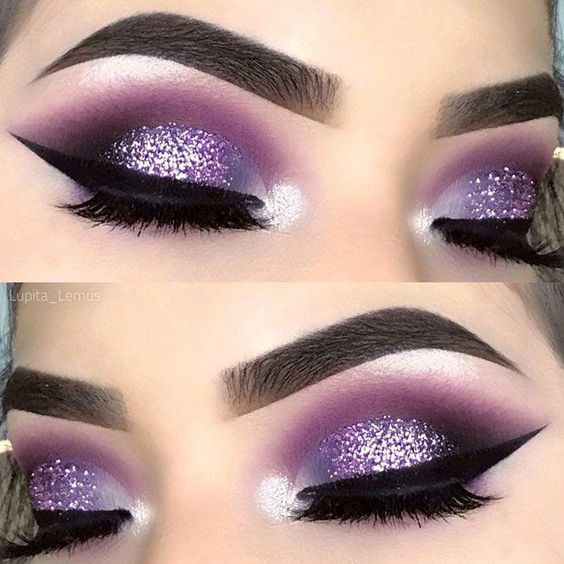 25+ Valentine's Day Makeup Looks - a pretty idea for Valentines makeup or date night. By @lupita_lemus on IG